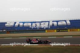 15.04.2011 Shanghai, China,  Sebastien Buemi (SUI), Scuderia Toro Rosso  - Formula 1 World Championship, Rd 03, Chinese Grand Prix, Friday Practice