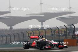 15.04.2011 Shanghai, China,  Lewis Hamilton (GBR), McLaren Mercedes  - Formula 1 World Championship, Rd 03, Chinese Grand Prix, Friday Practice