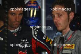 15.04.2011 Shanghai, China,  Mark Webber (AUS), Red Bull Racing  - Formula 1 World Championship, Rd 03, Chinese Grand Prix, Friday Practice