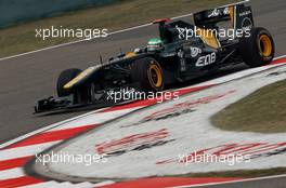 15.04.2011 Shanghai, China,  Jarno Trulli (ITA), Team Lotus  - Formula 1 World Championship, Rd 03, Chinese Grand Prix, Friday Practice