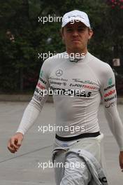 15.04.2011 Shanghai, China,  Nico Rosberg (GER), Mercedes GP  - Formula 1 World Championship, Rd 03, Chinese Grand Prix, Friday