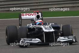 15.04.2011 Shanghai, China,  Rubens Barrichello (BRA), Williams F1 Team  - Formula 1 World Championship, Rd 03, Chinese Grand Prix, Friday Practice