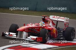 15.04.2011 Shanghai, China,  Fernando Alonso (ESP), Scuderia Ferrari  - Formula 1 World Championship, Rd 03, Chinese Grand Prix, Friday Practice