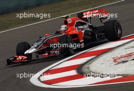 15.04.2011 Shanghai, China,  Jerome d'Ambrosio (BEL), Virgin Racing  - Formula 1 World Championship, Rd 03, Chinese Grand Prix, Friday Practice