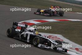 15.04.2011 Shanghai, China,  Pastor Maldonado (VEN), Williams F1 Team  - Formula 1 World Championship, Rd 03, Chinese Grand Prix, Friday Practice