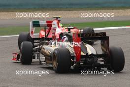 15.04.2011 Shanghai, China,  Felipe Massa (BRA), Scuderia Ferrari and Vitaly Petrov (RUS), Lotus Renalut F1 Team  - Formula 1 World Championship, Rd 03, Chinese Grand Prix, Friday Practice