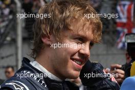 17.04.2011 Shanghai, China,  Sebastian Vettel (GER), Red Bull Racing  - Formula 1 World Championship, Rd 03, Chinese Grand Prix, Sunday Pre-Race Grid