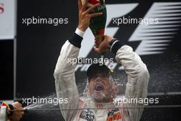 17.04.2011 Shanghai, China,  Lewis Hamilton (GBR), McLaren Mercedes  - Formula 1 World Championship, Rd 03, Chinese Grand Prix, Sunday Podium