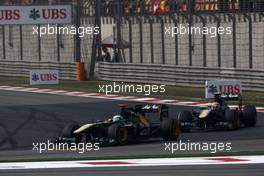 17.04.2011 Shanghai, China,  Heikki Kovalainen (FIN), Team Lotus  - Formula 1 World Championship, Rd 03, Chinese Grand Prix, Sunday Race