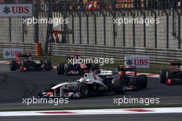 17.04.2011 Shanghai, China,  Kamui Kobayashi (JAP), Sauber F1 Team  - Formula 1 World Championship, Rd 03, Chinese Grand Prix, Sunday Race