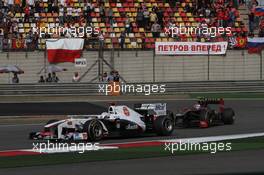 17.04.2011 Shanghai, China,  Kamui Kobayashi (JAP), Sauber F1 Team  - Formula 1 World Championship, Rd 03, Chinese Grand Prix, Sunday Race