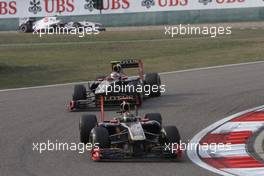 17.04.2011 Shanghai, China,  Nick Heidfeld (GER), Lotus Renault F1 Team  - Formula 1 World Championship, Rd 03, Chinese Grand Prix, Sunday Race