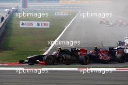 17.04.2011 Shanghai, China,  Vitaly Petrov (RUS), Lotus Renalut F1 Team  - Formula 1 World Championship, Rd 03, Chinese Grand Prix, Sunday Race