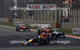 17.04.2011 Shanghai, China,  Sebastian Vettel (GER), Red Bull Racing  - Formula 1 World Championship, Rd 03, Chinese Grand Prix, Sunday Race