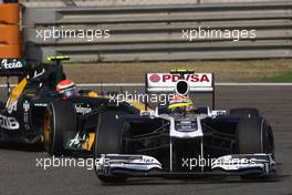 17.04.2011 Shanghai, China,  Pastor Maldonado (VEN), Williams F1 Team  - Formula 1 World Championship, Rd 03, Chinese Grand Prix, Sunday Race