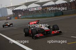 17.04.2011 Shanghai, China,  Lewis Hamilton (GBR), McLaren Mercedes  - Formula 1 World Championship, Rd 03, Chinese Grand Prix, Sunday Race