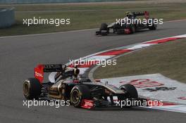 17.04.2011 Shanghai, China,  Nick Heidfeld (GER), Lotus Renault F1 Team  - Formula 1 World Championship, Rd 03, Chinese Grand Prix, Sunday Race