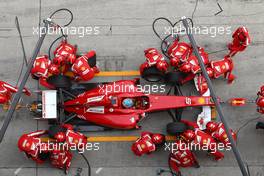 17.04.2011 Shanghai, China,  Fernando Alonso (ESP), Scuderia Ferrari  - Formula 1 World Championship, Rd 03, Chinese Grand Prix, Sunday Race