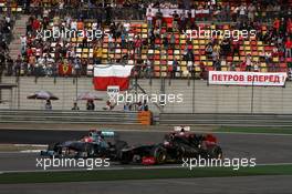 17.04.2011 Shanghai, China,  Nick Heidfeld (GER), Lotus Renault F1 Team  - Formula 1 World Championship, Rd 03, Chinese Grand Prix, Sunday Race