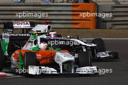 17.04.2011 Shanghai, China,  Paul di Resta (GBR), Force India F1 Team  - Formula 1 World Championship, Rd 03, Chinese Grand Prix, Sunday Race