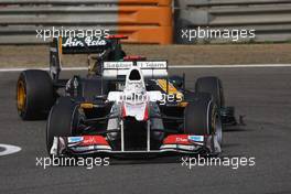 17.04.2011 Shanghai, China,  Kamui Kobayashi (JAP), Sauber F1 Team  - Formula 1 World Championship, Rd 03, Chinese Grand Prix, Sunday Race