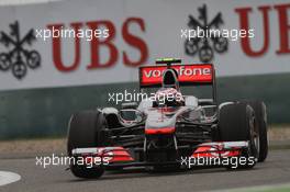 16.04.2011 Shanghai, China,  Jenson Button (GBR), McLaren Mercedes  - Formula 1 World Championship, Rd 03, Chinese Grand Prix, Saturday Qualifying