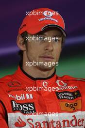 16.04.2011 Shanghai, China,  Jenson Button (GBR), McLaren Mercedes  - Formula 1 World Championship, Rd 03, Chinese Grand Prix, Saturday Qualifying