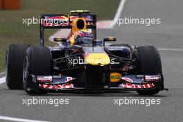 16.04.2011 Shanghai, China,  Mark Webber (AUS), Red Bull Racing  - Formula 1 World Championship, Rd 03, Chinese Grand Prix, Saturday Practice