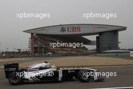 16.04.2011 Shanghai, China,  Pastor Maldonado (VEN), Williams F1 Team  - Formula 1 World Championship, Rd 03, Chinese Grand Prix, Saturday Practice