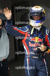 16.04.2011 Shanghai, China,  Sebastian Vettel (GER), Red Bull Racing  - Formula 1 World Championship, Rd 03, Chinese Grand Prix, Saturday Qualifying