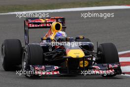 16.04.2011 Shanghai, China,  Sebastian Vettel (GER), Red Bull Racing  - Formula 1 World Championship, Rd 03, Chinese Grand Prix, Saturday Practice