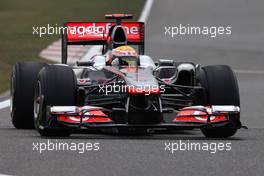 16.04.2011 Shanghai, China,  Jenson Button (GBR), McLaren Mercedes  - Formula 1 World Championship, Rd 03, Chinese Grand Prix, Saturday Practice