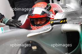 16.04.2011 Shanghai, China,  Michael Schumacher (GER), Mercedes GP  - Formula 1 World Championship, Rd 03, Chinese Grand Prix, Saturday Qualifying