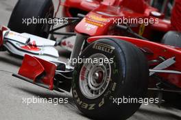 16.04.2011 Shanghai, China,  Scuderia Ferrari, Pirelli tyres  - Formula 1 World Championship, Rd 03, Chinese Grand Prix, Saturday