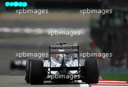 16.04.2011 Shanghai, China,  Rubens Barrichello (BRA), Williams F1 Team  - Formula 1 World Championship, Rd 03, Chinese Grand Prix, Saturday Qualifying