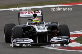 16.04.2011 Shanghai, China,  Pastor Maldonado (VEN), Williams F1 Team  - Formula 1 World Championship, Rd 03, Chinese Grand Prix, Saturday Practice