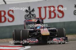 16.04.2011 Shanghai, China,  Sebastien Buemi (SUI), Scuderia Toro Rosso  - Formula 1 World Championship, Rd 03, Chinese Grand Prix, Saturday Qualifying