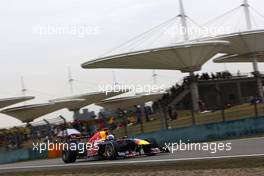 16.04.2011 Shanghai, China,  Sebastian Vettel (GER), Red Bull Racing  - Formula 1 World Championship, Rd 03, Chinese Grand Prix, Saturday Practice