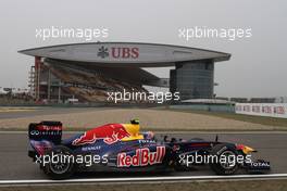 16.04.2011 Shanghai, China,  Mark Webber (AUS), Red Bull Racing  - Formula 1 World Championship, Rd 03, Chinese Grand Prix, Saturday Practice