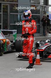 16.04.2011 Shanghai, China,  Jenson Button (GBR), McLaren Mercedes  - Formula 1 World Championship, Rd 03, Chinese Grand Prix, Saturday Qualifying