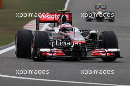 16.04.2011 Shanghai, China,  Jenson Button (GBR), McLaren Mercedes  - Formula 1 World Championship, Rd 03, Chinese Grand Prix, Saturday Practice