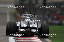 16.04.2011 Shanghai, China,  Pastor Maldonado (VEN), Williams F1 Team  - Formula 1 World Championship, Rd 03, Chinese Grand Prix, Saturday Qualifying