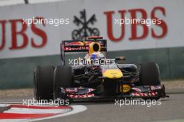 16.04.2011 Shanghai, China,  Sebastian Vettel (GER), Red Bull Racing  - Formula 1 World Championship, Rd 03, Chinese Grand Prix, Saturday Qualifying