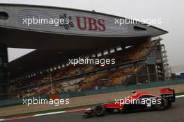 16.04.2011 Shanghai, China,  Jerome d'Ambrosio (BEL), Virgin Racing  - Formula 1 World Championship, Rd 03, Chinese Grand Prix, Saturday Qualifying