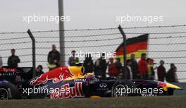 16.04.2011 Shanghai, China,  Mark Webber (AUS), Red Bull Racing  - Formula 1 World Championship, Rd 03, Chinese Grand Prix, Saturday Qualifying