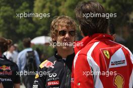 17.04.2011 Shanghai, China,  Sebastian Vettel (GER), Red Bull Racing  - Formula 1 World Championship, Rd 03, Chinese Grand Prix, Sunday