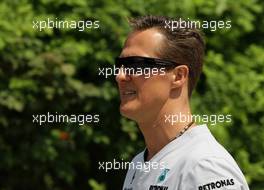 17.04.2011 Shanghai, China,  Michael Schumacher (GER), Mercedes GP  - Formula 1 World Championship, Rd 03, Chinese Grand Prix, Sunday