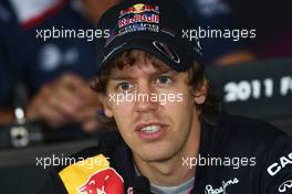 14.04.2011 Shanghai, China,  Sebastian Vettel (GER), Red Bull Racing  - Formula 1 World Championship, Rd 03, Chinese Grand Prix, Thursday