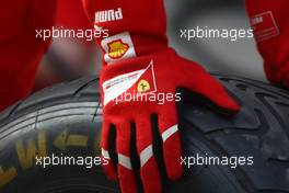 14.04.2011 Shanghai, China,  Scuderia Ferrari mechanic - Formula 1 World Championship, Rd 03, Chinese Grand Prix, Thursday