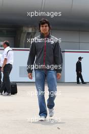 14.04.2011 Shanghai, China,  Sergio Perez (MEX), Sauber F1 Team  - Formula 1 World Championship, Rd 03, Chinese Grand Prix, Thursday